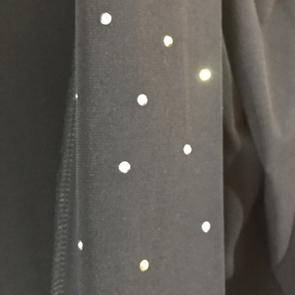 Black cardigan with sequined edging - Picture 5 of 5